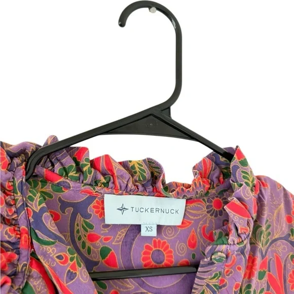 Tuckernuck Peacock Gwyneth Bamboo Shirt Dress - Picture 3 of 8